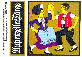 Appenzeller Tänze Band 3&nbsp;&nbsp;für 2 gleiche Melodie-Instrumente&nbsp;&nbsp;Partitur