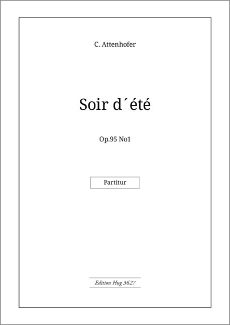 Attenhofer Carl  Soir d'ete  MCh