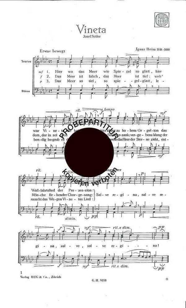 Heim Jgnaz&nbsp;&nbsp;Vineta&nbsp;&nbsp;MCh