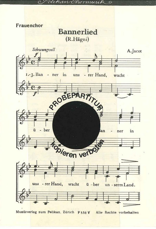 Jacot Andre&nbsp;&nbsp;Bannerlied&nbsp;&nbsp;FCh