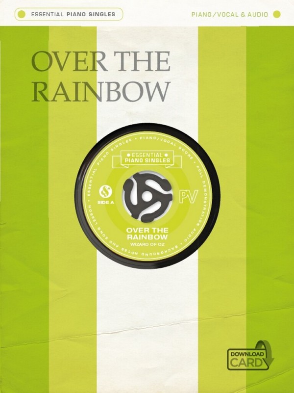 Essential Piano Singles: Over The Rainbow From 'Wizard Of Oz' (Single&nbsp;&nbsp;Piano, Vocal & Guitar&nbsp;&nbsp;Single Sheet
