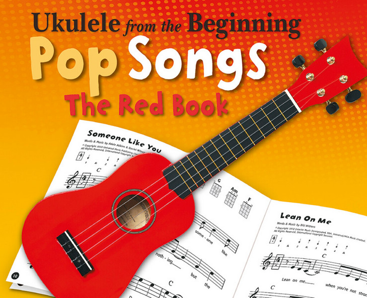 Ukulele from the Beginning - Pop Songs (The Red Book)&nbsp;&nbsp;for ukulele&nbsp;&nbsp;