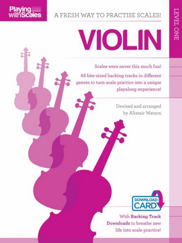 Playing With Scales: Violin Level 1 (Book/Download)&nbsp;&nbsp;Violin&nbsp;&nbsp;Instrumental Album