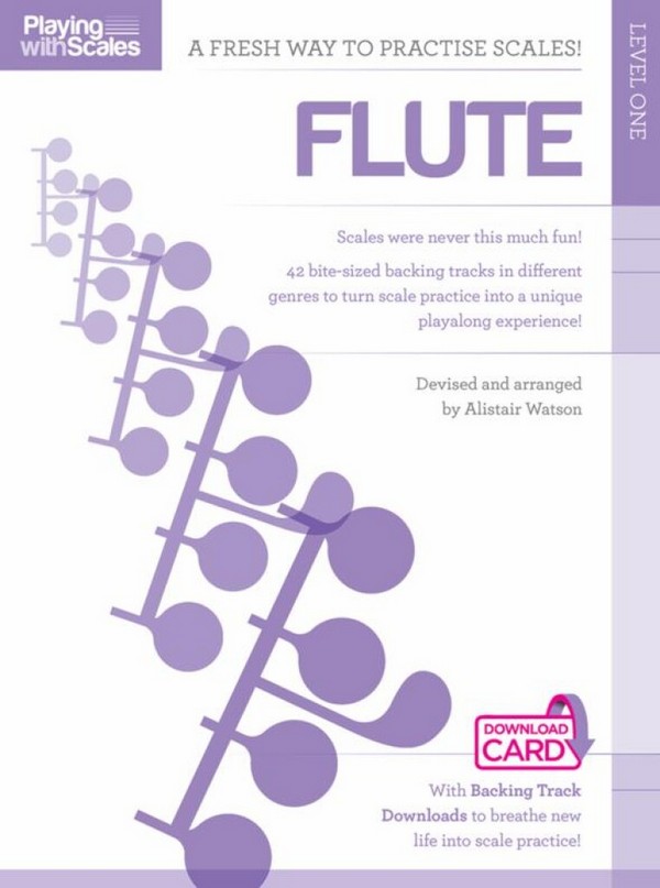 Playing With Scales: Flute Level 1 (Book/Download)&nbsp;&nbsp;Flute&nbsp;&nbsp;Instrumental Tutor