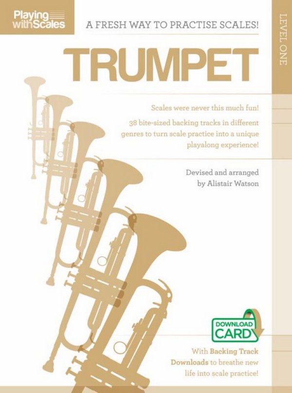Playing With Scales: Trumpet Level 1 (Book/Download)&nbsp;&nbsp;Trumpet&nbsp;&nbsp;Instrumental Tutor
