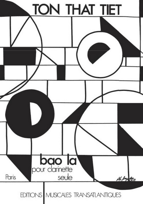 Tôn-Thât Tiêt: Bao La&nbsp;&nbsp;Clarinet&nbsp;&nbsp;