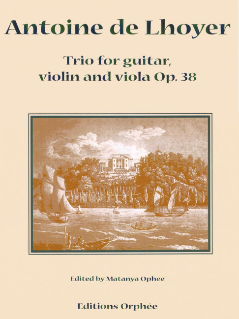 Trio op.38&nbsp;&nbsp;for guitar, violin and viola&nbsp;&nbsp;score and parts