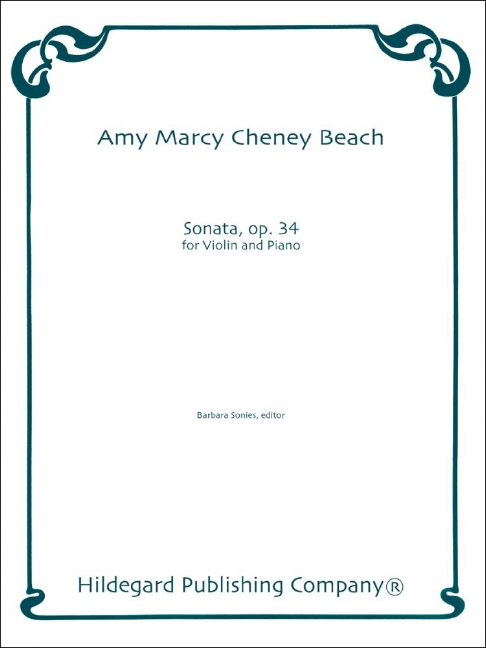 Sonata op.34&nbsp;&nbsp;for violin and piano&nbsp;&nbsp;