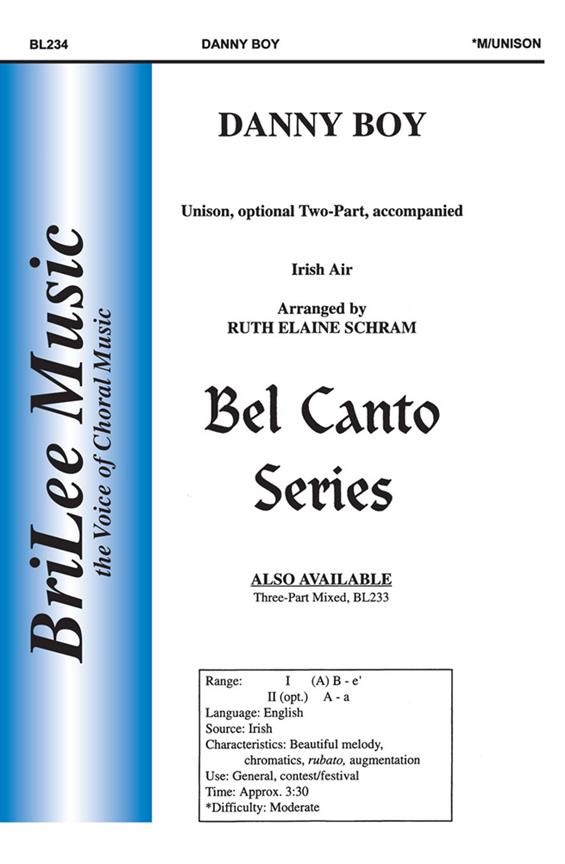 Danny Boy&nbsp;&nbsp;&nbsp;&nbsp;Chorpartitur