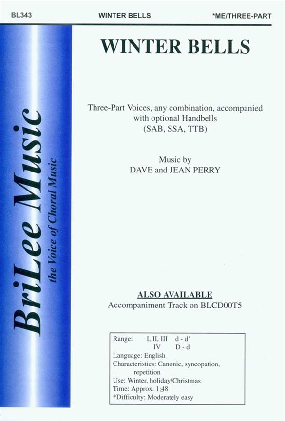 David Perry, Jean Perry Winter Bells&nbsp;&nbsp;&nbsp;&nbsp;Chorpartitur