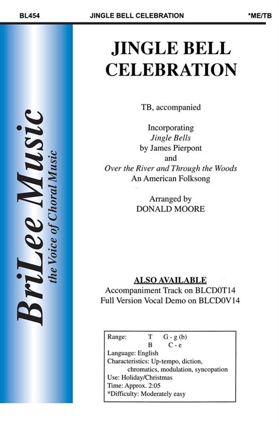 Donald Moore Jingle Bell Celebration&nbsp;&nbsp;Männerchor&nbsp;&nbsp;Chorpartitur
