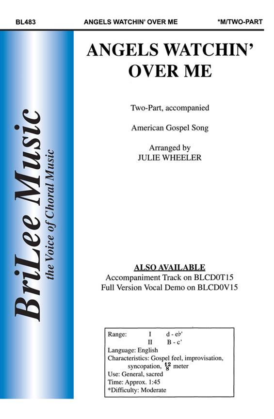 Angels Watchin' Over Me&nbsp;&nbsp;&nbsp;&nbsp;Chorpartitur