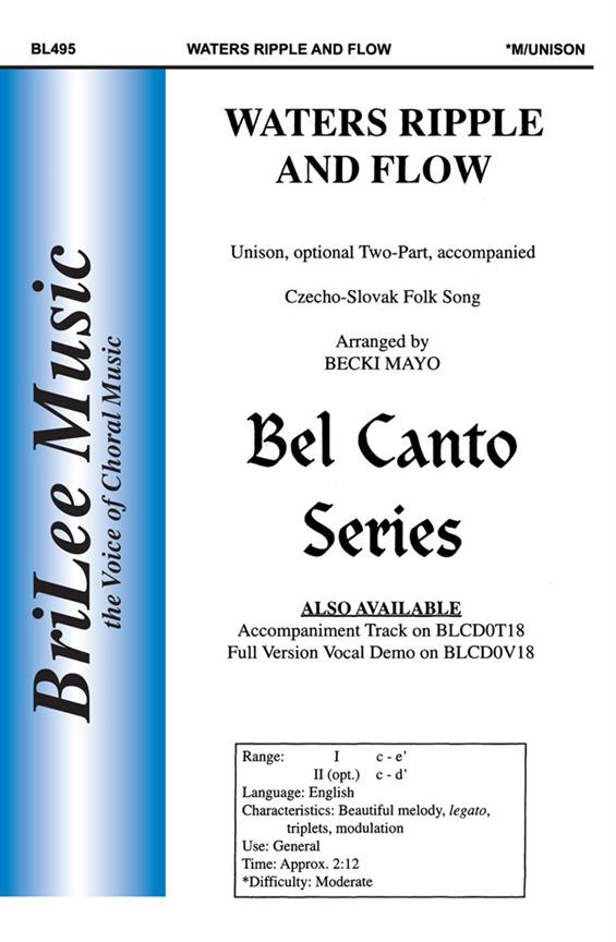 Becki Mayo Waters Ripple and Flow&nbsp;&nbsp;&nbsp;&nbsp;Chorpartitur