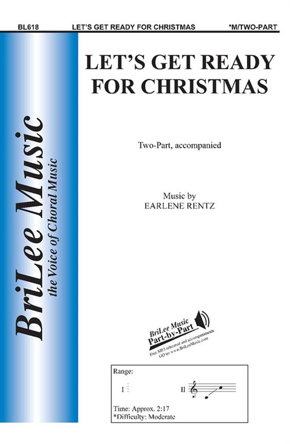Earlene Rentz Let's Get Ready for Christmas&nbsp;&nbsp;&nbsp;&nbsp;Chorpartitur