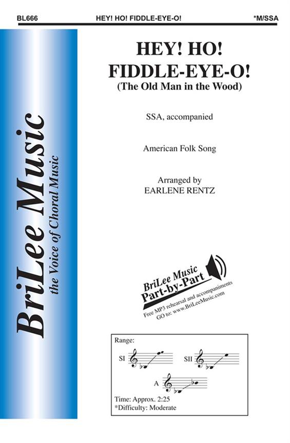 American Folk Song Hey, Ho Fiddle-Eye O&nbsp;&nbsp;Frauenchor&nbsp;&nbsp;Chorpartitur