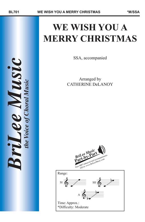 16th Century English Carol We Wish You A Merry Christmas  Frauenchor und Keyboard  Chorpartitur