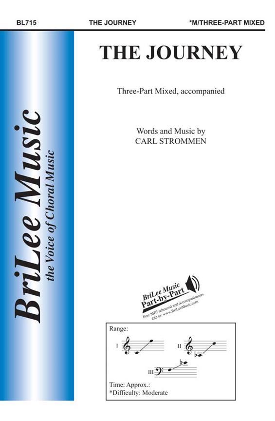 Carl Strommen The Journey&nbsp;&nbsp;&nbsp;&nbsp;Chorpartitur