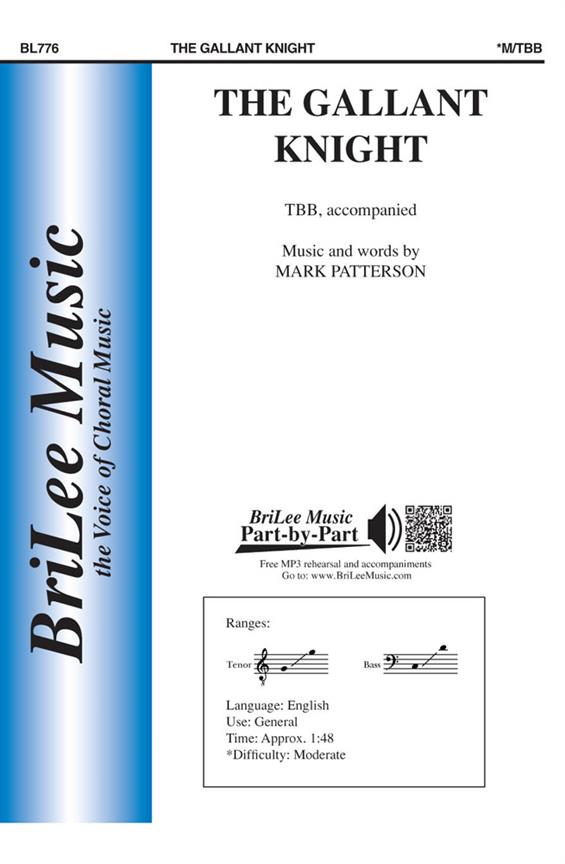 Mark Patterson The Gallant Knight&nbsp;&nbsp;Männerchor und Keyboard&nbsp;&nbsp;Chorpartitur