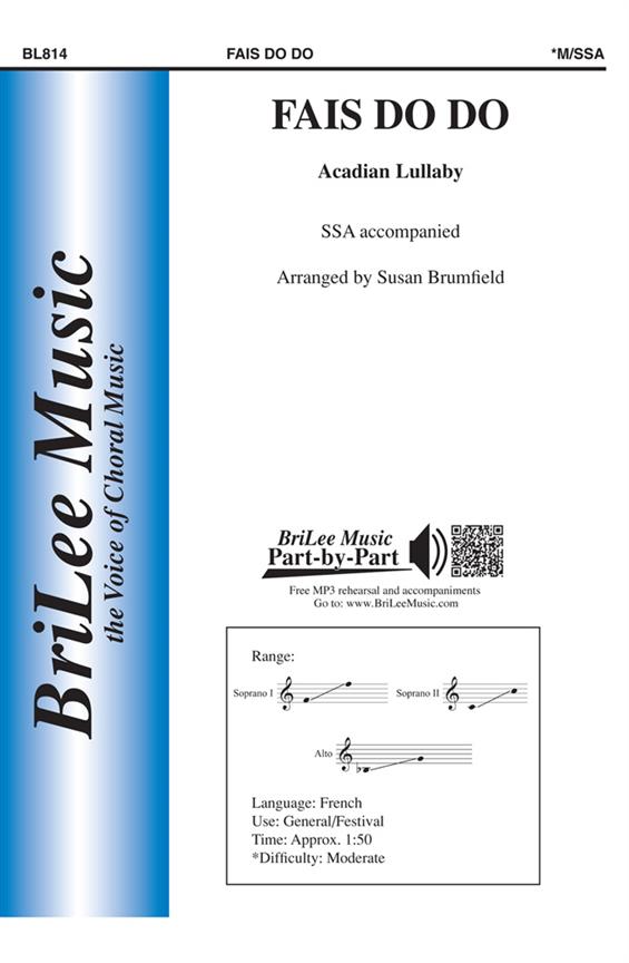 Fais Do Do&nbsp;&nbsp;Frauenchor&nbsp;&nbsp;Chorpartitur