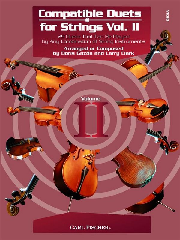 Compatible Duets for Strings Vol. 2&nbsp;&nbsp;for 2 violas&nbsp;&nbsp;score