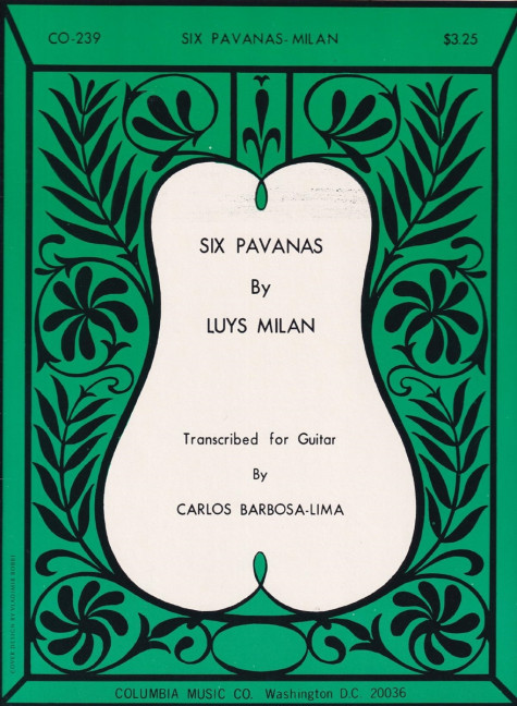 Luis Milan 6 Pavanas&nbsp;&nbsp;&nbsp;&nbsp;