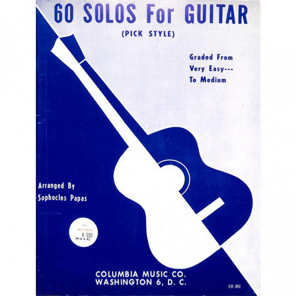 Various 60 Solos&nbsp;&nbsp;for guitar&nbsp;&nbsp;