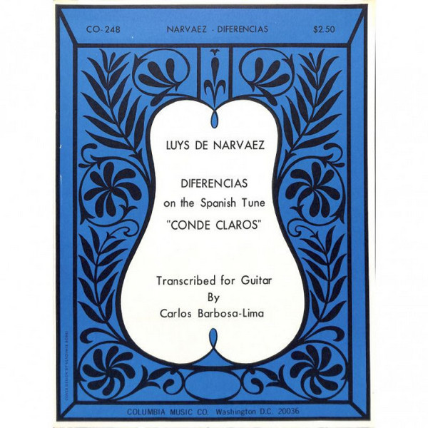 Diferencias on the Spanish Tune 'Conde Claros'  for guitar  