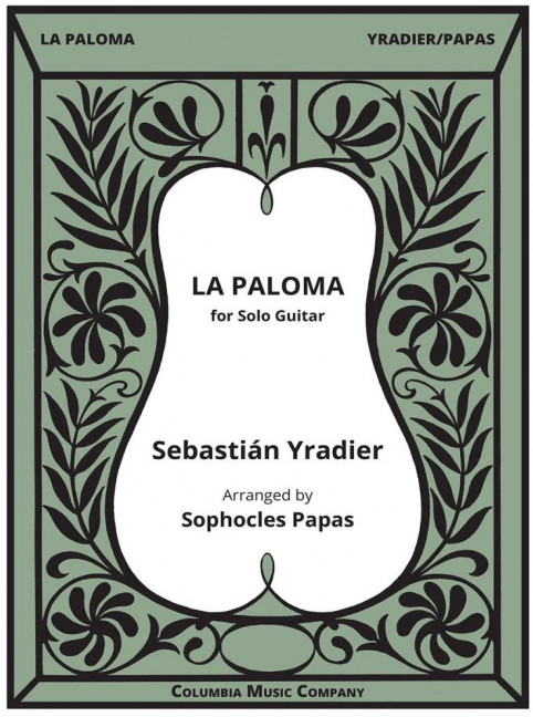 Sebastian de Yradier La Paloma&nbsp;&nbsp;&nbsp;&nbsp;