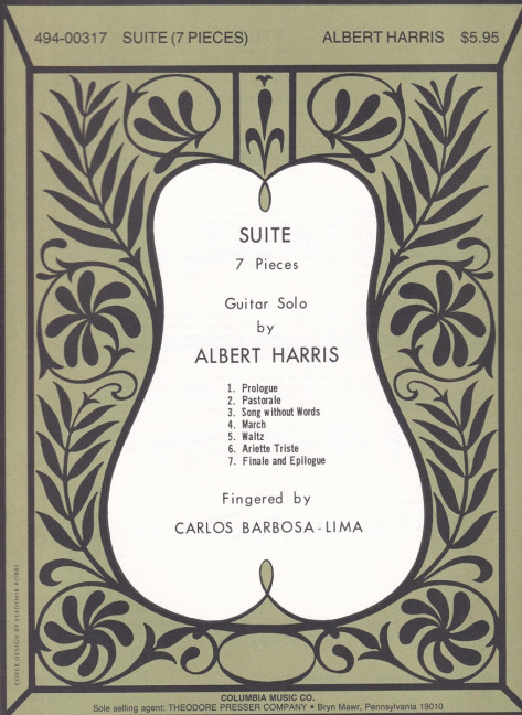 Albert Harris Suite&nbsp;&nbsp;Gitarre&nbsp;&nbsp;