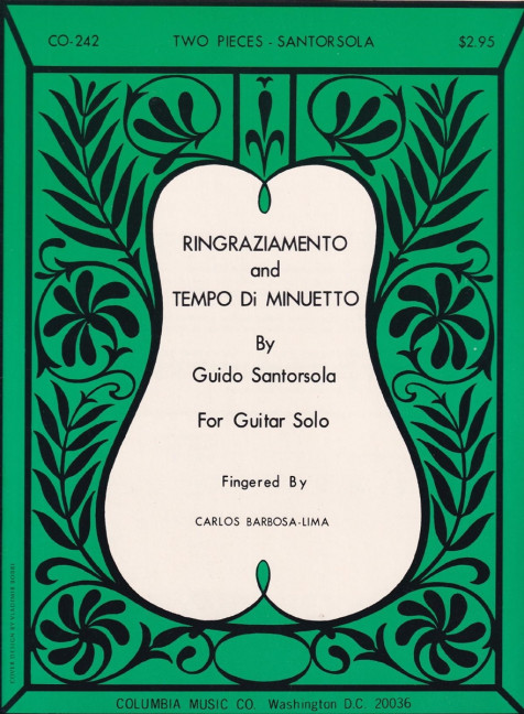 Guido Santorsola 2 Pieces&nbsp;&nbsp;&nbsp;&nbsp;