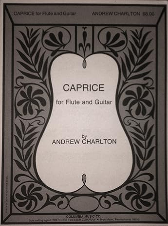 Andrew Charlton Caprice&nbsp;&nbsp;Flöte und Gitarre&nbsp;&nbsp;