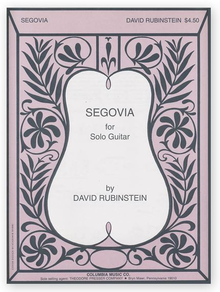 David Rubinstein Segovia&nbsp;&nbsp;&nbsp;&nbsp;
