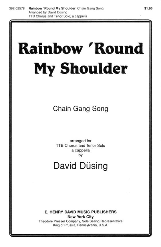 Rainbow 'Round My Shoulder&nbsp;&nbsp;&nbsp;&nbsp;Chorpartitur
