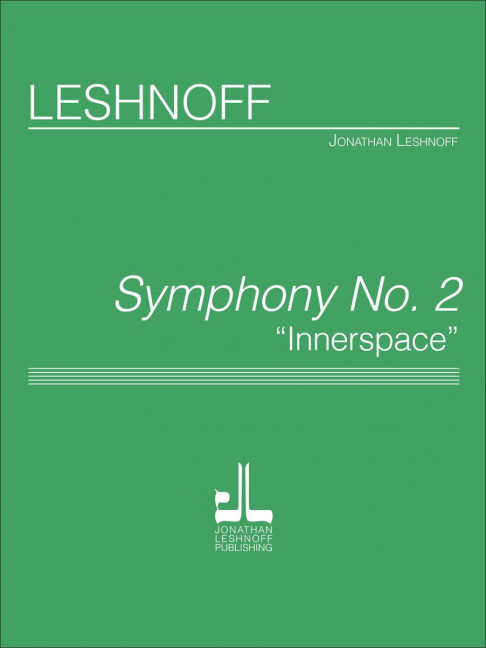 Jonathan Leshnoff Symphony No.2&nbsp;&nbsp;Sistrum&nbsp;&nbsp;Studienpartitur