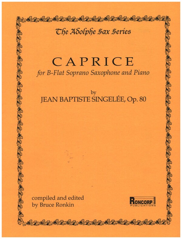 Caprice op.80  for b-flat soprano saxophone and piano  
