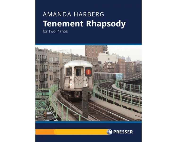 Amanda Harberg Tenement Rhapsody&nbsp;&nbsp;2 Klaviere&nbsp;&nbsp;Aufführungsmaterial