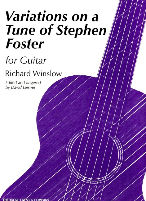 Richard Winslow Variations On A Tune Of Stephen Foster&nbsp;&nbsp;Gitarre&nbsp;&nbsp;