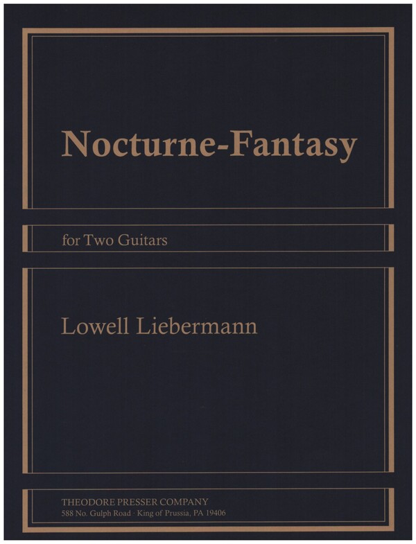 Nocturne-Fantasy op.69  for 2 guitars  score and parts