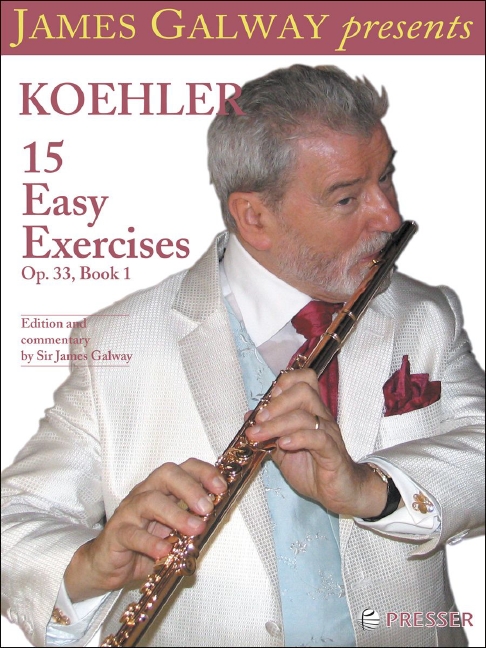 Ernesto Kohler Koehler: 15 Easy Exercises&nbsp;&nbsp;Flöte&nbsp;&nbsp;