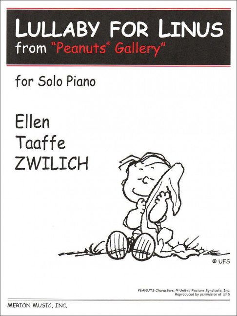 Ellen Taaffe Zwilich Lullaby for Linus&nbsp;&nbsp;Klavier&nbsp;&nbsp;Solostimme