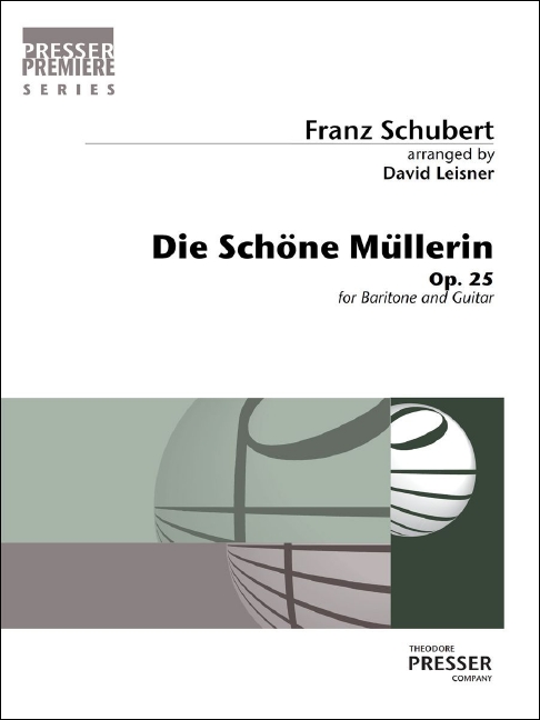 Franz Schubert Die Schöne Müllerin&nbsp;&nbsp;Bariton und Gitarre&nbsp;&nbsp;