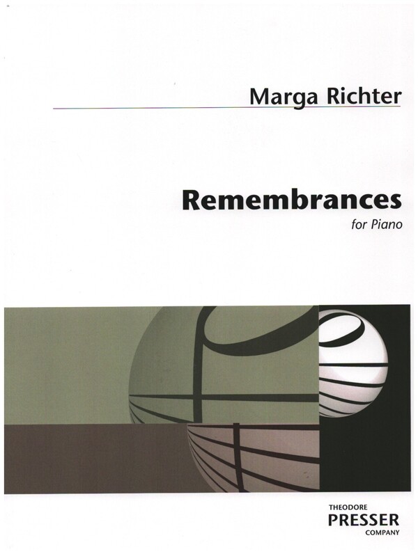 Remembrances&nbsp;&nbsp;for piano&nbsp;&nbsp;