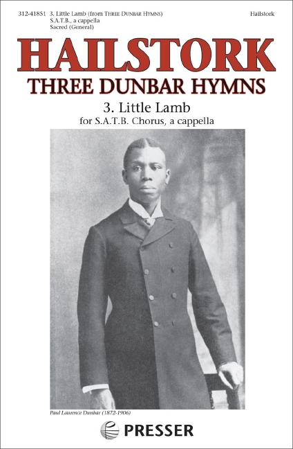 Adolphus Hailstork Little Lamb&nbsp;&nbsp;Chor&nbsp;&nbsp;Chorpartitur