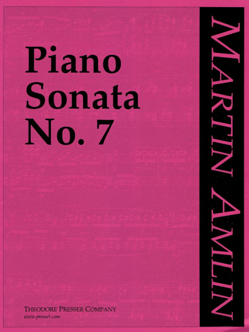 Martin Amlin Piano Sonata No. 7&nbsp;&nbsp;Klavier&nbsp;&nbsp;Solostimme