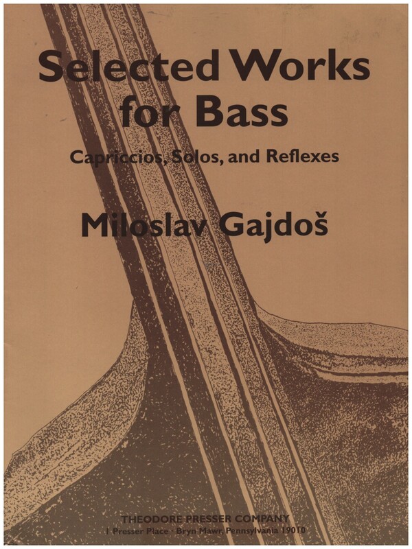 Selected Works&nbsp;&nbsp;for bass&nbsp;&nbsp;
