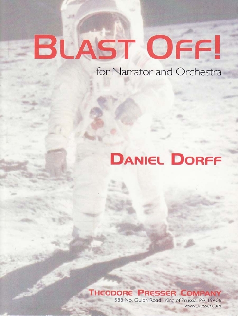 Daniel Dorff Blast Off!&nbsp;&nbsp;Erzähler und Orchester&nbsp;&nbsp;