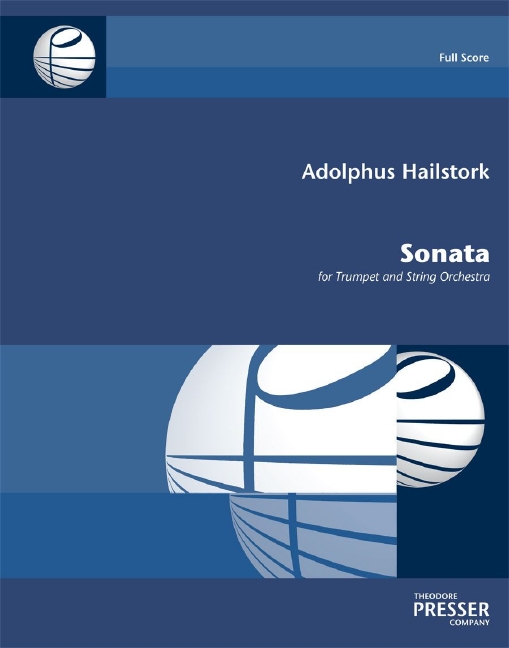 Adolphus Hailstork Sonata for Trumpet and String Orchestra&nbsp;&nbsp;&nbsp;&nbsp;Partitur