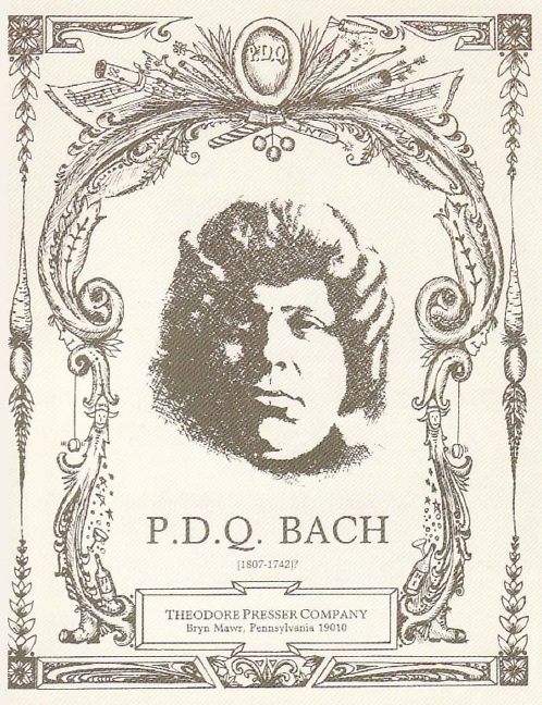 P. D. Q. Bach P.D.Q. Bach Portrait Postcard&nbsp;&nbsp;&nbsp;&nbsp;