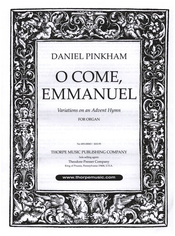 O Come, Emmanuel  for organ  