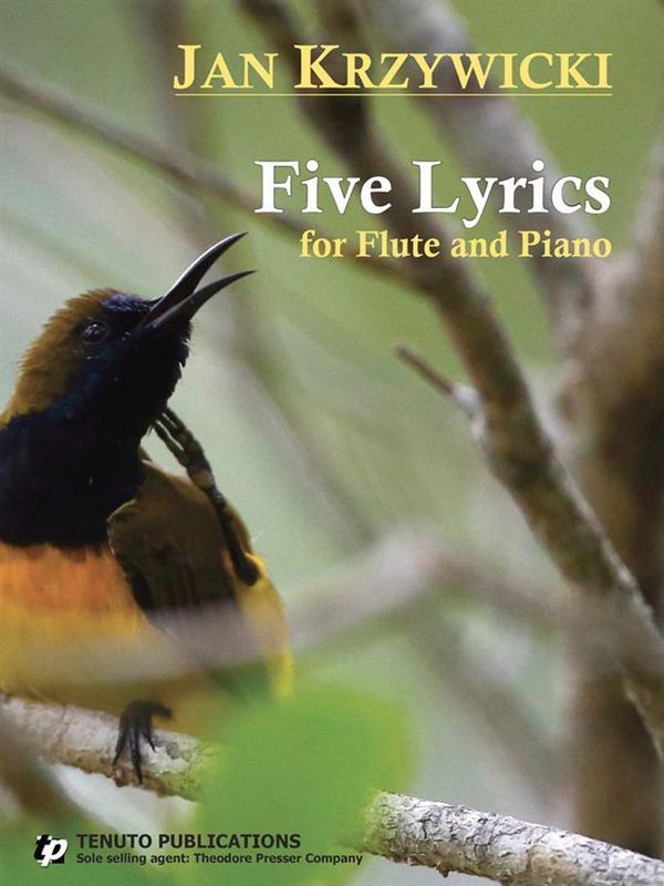 Jan Krzywicki Five Lyrics&nbsp;&nbsp;Flöte und Klavier&nbsp;&nbsp;